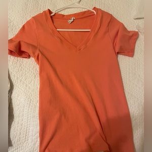 Athleta orange top